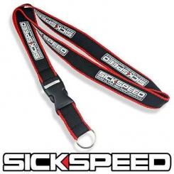 BLACK/RED SICKSPEED LANYARD QUICK RELEASE