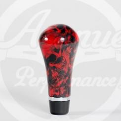 AVENUE RED SKULLS POMMEL SHIFT KNOB